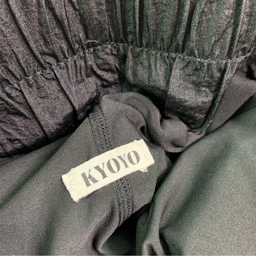 Kyoyo Black Women's High-Waisted casual athletic Shorts‎